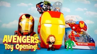 Avengers & Iron Man Toys Opening! by KidCity
