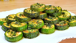 I've never eaten such delicious zucchini❗️ Spanish garlic zucchini fresh recipes