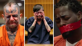 5 BRUTAL KILLERS Crying In Court...