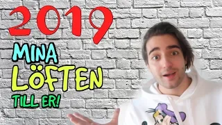 Vad hände egentligen 2018? Mina löften till er 2019