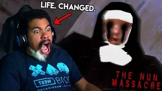 THIS GAME WAS SO SCARY... IT CHANGED MY LIFE!! | Nun Massacre