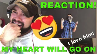 Gabriel Henrique- My Heart Will Go on- Celine Dion Jessie J Cover (FIRST TIME REACTION!)