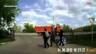 Подборка Аварий и ДТП Июнь 2) 2013 Car Crash Compilation June 18+   YouTube