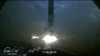 Touchdown! SpaceX lands booster for 6th time after launching Starlink 13 mission