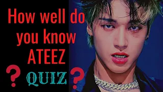 Ateez quiz that only atinys can answer (plus some inside jokes 😏😉)