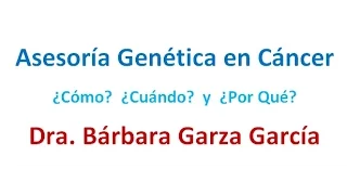 Cancer Genetic Counseling How? When? and because?