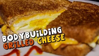 BODYBUILDING Grilled Cheese Sandwich Recipe (High Protein)