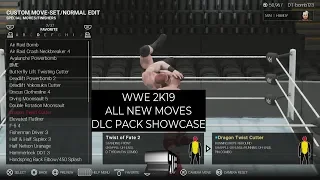 WWE 2K19 All New Moves DLC Pack Showcase