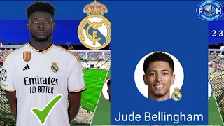 Finally Confirmed 👍 Alphonso Davies Welcome To Real Madrid 😍✅ Real Madrid Potential XI With Alphonso