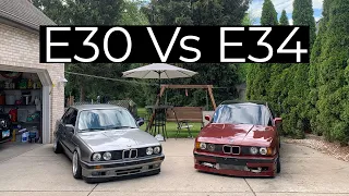 BMW E30 Vs. E34 |  The key differences between two commonly mistaken classics!