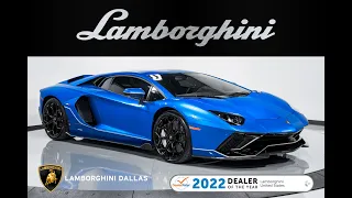 2022 Lamborghini Aventador Ultimae LT1595