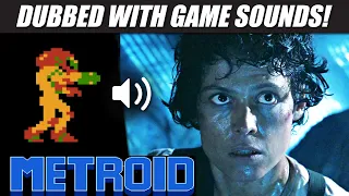 'Aliens'‬ dubbed with ‪METROID game sounds! | RetroSFX