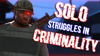 Roblox Criminality how to not survive as a solo