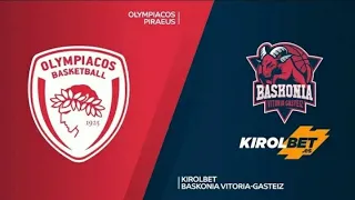 2019.01.08 - Olympiacos Piraeus vs Kirolbet Baskonia Vitoria 91-87 (Euroleague 2018-19, RS, Game 17)