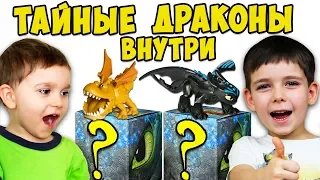 ИГРУШКИ КАК ПРИРУЧИТЬ ДРАКОНА 3 КТО ВНУТРИ? | Toys 2 Boys