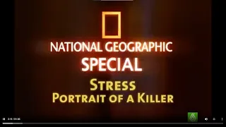 La Ciencia del Estrés: Retrato de un Asesino - National Geographic y los mayores expertos mundiales.