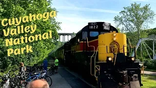 Cuyahoga Valley National Park // Scenic Train ride, Canal locks, Rock Ledges,  and more!
