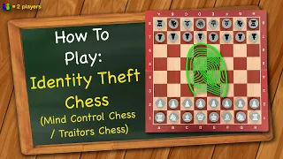 How to play Identity Theft Chess (Mind Control Chess/Traitors Chess)