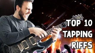 Top 10 Greatest TAPPING Guitar Riffs