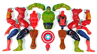 Merakit Mainan Spider-Man, Hulk Smash, Siren Head, Hulk Buster Avengers Superhero Toys