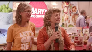 Gelson's Talks With Mary's Gone Crackers at the Natural Products Expo West 2018