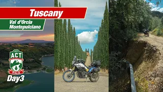ACT Italy Day 3 – Tuscany dirt roads and Val d’Orcia
