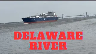 Delaware river: A major river in eastern United States used for shipping, fishing and recreation.