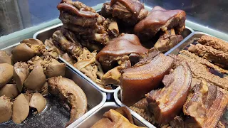 Yummy Marinated Goose Breast，Pig Belly，Pig Ears Cuttlefish #Egg #HongkongStreetFood #ASMR #BeefTripe