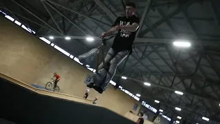 BMX on Trampoline