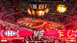 Montreal Canadiens vs Calgary Flames 12/1/2022 NHL 23 Gameplay