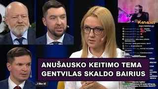 Anušausko keitimo tema, Gentvilas skaldo bairius. Laisvės Partija prieš Kasčiūną | Karalius Reaguoja