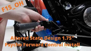 DIY! 2012+ V-Rod Night Rod Special Altered State Design Extended forward control install