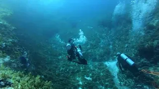 Adrenaline Rush || Drift diving at The Washing Machine, Exuma Cays, Bahamas.