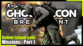 Ghost Recon Breakpoint: FIGHTING A 2ND TITIAN BEHEMONTH | Golem Island Solo Missions [Part 1]