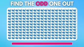 Find the ODD Emoji | Animal Quiz | Spot the Difference | Emoji Quiz | Easy,Medium,Hard | TriviaTrek