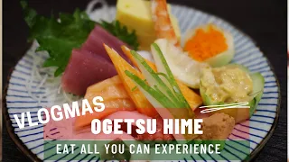 OGETSU HIME EAT ALL YOU CAN JAPANESE FOOD EXPERIENCE | VLOGMAS DAY 10 | MILLENNIALMARK