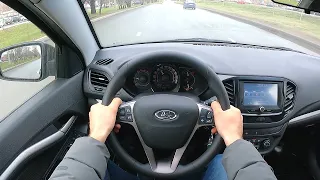 2017 LADA VESTA POV TEST DRIVE