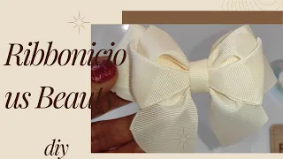 "Ribbonicious Beauty: The World of Gorgeous Bow Ties" 🎀 amazing ribbon bow tutorial 💞💞