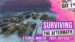 Surviving The Aftermath - Eternal Winter Game Mode  - 200% Difficulty - Skylight Day 1 Free Update 3