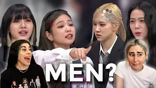 blackpink just can't stand men 😒‼️ (reaction)