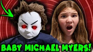 He’s Heerree! Little Michael Myers Is In Our House During A Hurricane