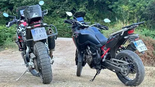 Πήλιο με africatwin 1100 & Tuareg 660 παρέα με motorider!!!