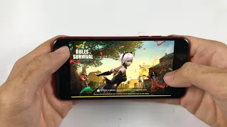 iPhone SE 2020 Test Game Rules of Survival RAM 3GB | Apple A13, Battery Drain Test