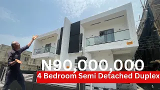 HOUSE FOR SALE IN LEKKI LAGOS NIGERIA | Cheapest 4 Bedroom Semi Detached Duplex