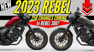 New 2023 Honda REBEL 300 Changes on the way after Rebel 250 Release?