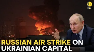 Two killed in biggest Russian air strike on Ukrainian capital in months | Russia-Ukraine War LIVE