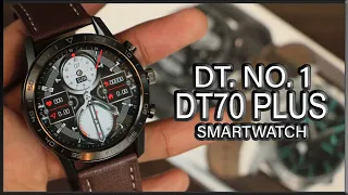 Unboxing DT.No.1 DT70 Plus Smartwatch - Latest Round Dial Smartwatch!