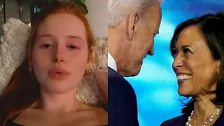 Riverdale Madelaine Petsch CRYING after Biden & Harris win USA Elections 2020