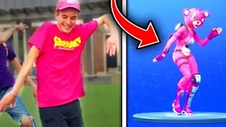 All Season 5 Fortnite Dances IN REAL LIFE! (Fortnite Battle Royale Season 5)