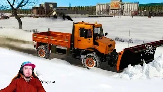 ПРИЕХАЛ В НОВУЮ ДЕРЕВНЮ ПОСЛЕ СНЕГОПАДА - FARMING SIMULATOR 19  СУРОВАЯ РОССИЯ